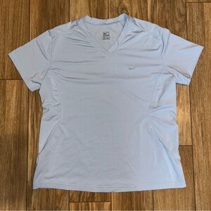 Nike Light Blue Workout Top